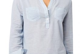 Dylan Gauze Shirt - Dash Stripe